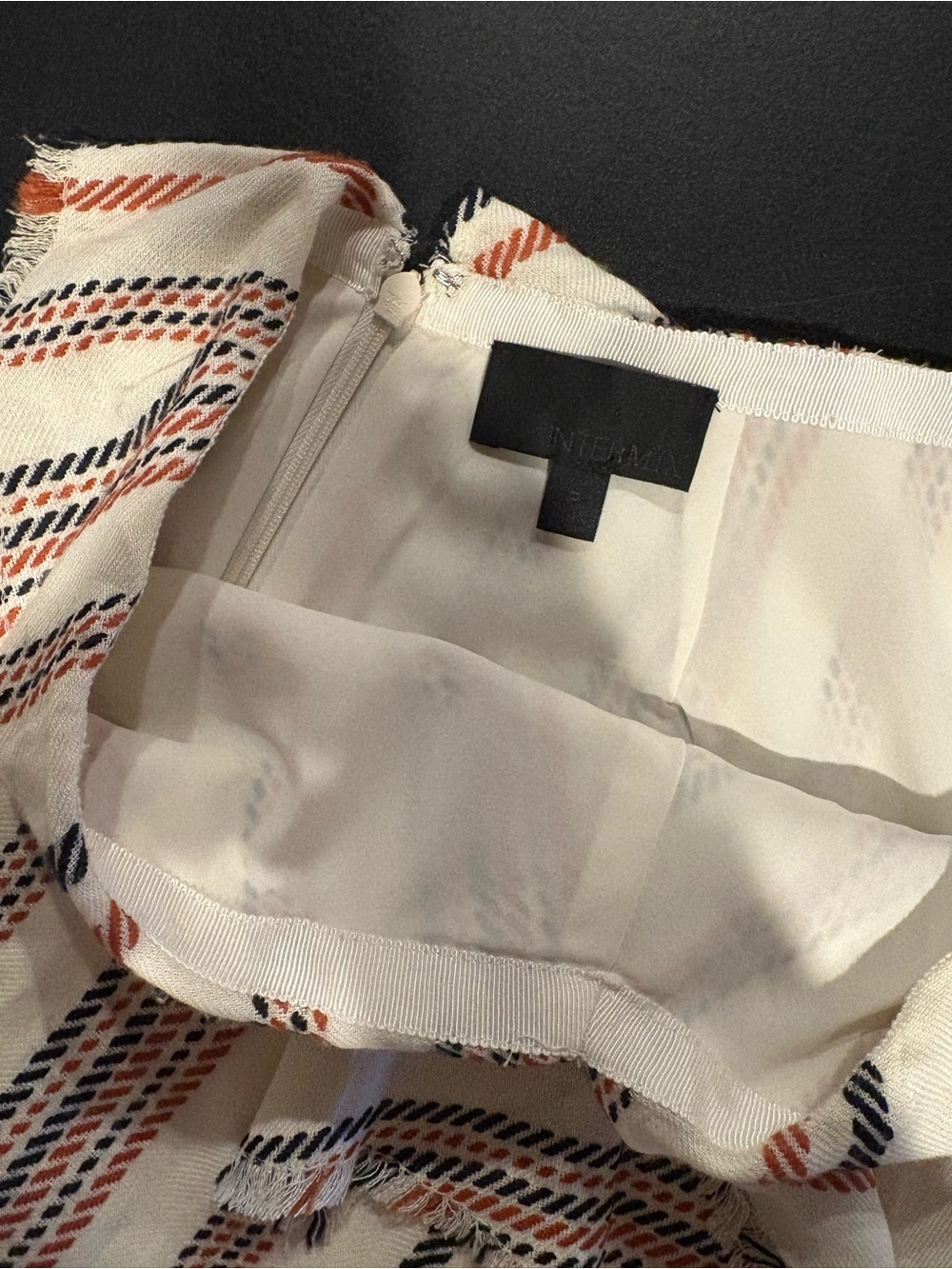 Striped Ruffle Mini Skirt - Picture 2 of 3